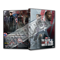 The Falcon and the Winter Soldier Dizisi Türkçe Dvd Cover Tasarımı